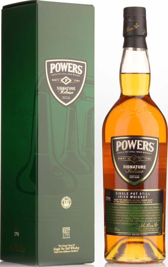 Powers Signature Release Irish Whisky 46% 700ml