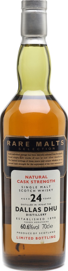 Dallas Dhu 1970 Rare Malts Selection 60.6% 700ml