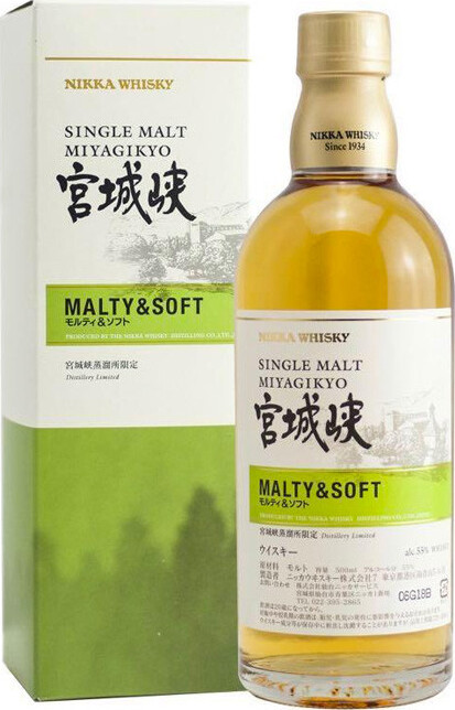 Miyagikyo Malty & Soft Distillery Exclusive Limited 55% 500ml