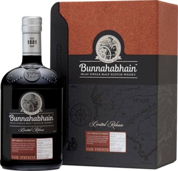Bunnahabhain 1997 Limited Release 22yo Moine PX Finish 50% 700ml