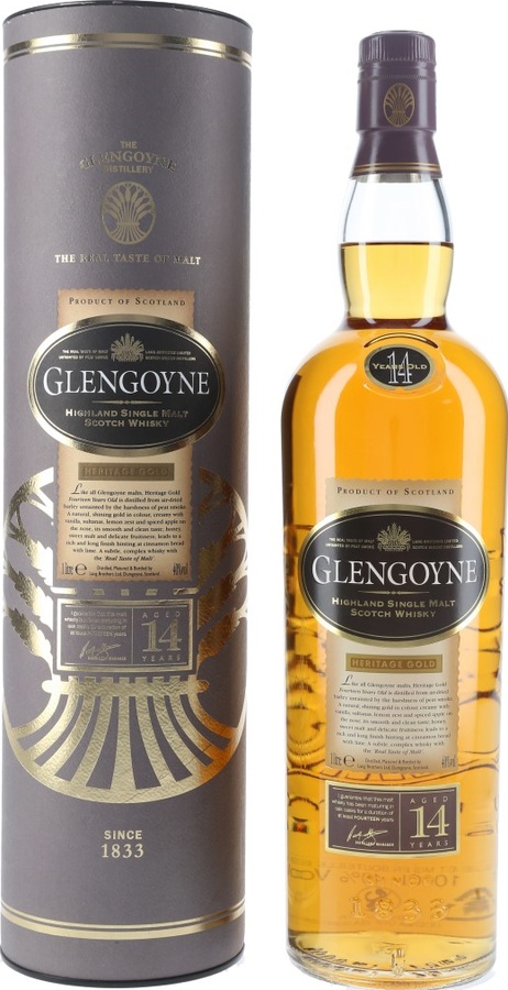 Glengoyne Heritage Gold 40% 1000ml