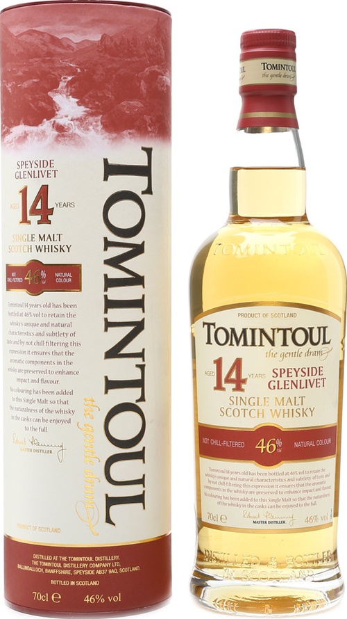 Tomintoul 14yo 46% 700ml