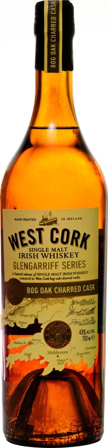 West Cork Bog Oak Charred Cask Glengarriff Series 43% 700ml