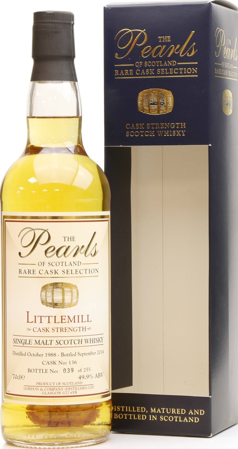 Littlemill 1988 G&C The Pearls of Scotland #136 49.9% 700ml
