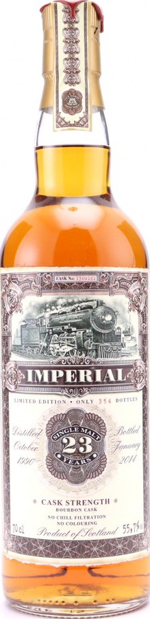 Imperial 1990 JW Old Train Line Bourbon Cask #1360161 55.7% 700ml