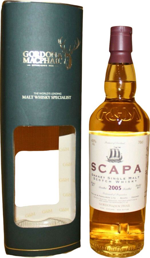 Scapa 2005 GM Licensed Bottling 43% 700ml