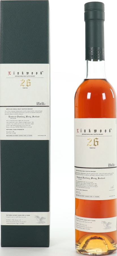 Linkwood 1981 Port Finish Diageo Special Releases 2008 56.9% 500ml
