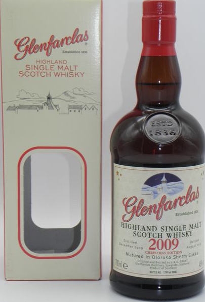 Glenfarclas 2009 Christmas Edition Oloroso Sherry Butts 46% 700ml
