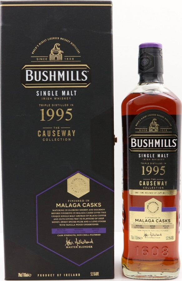 Bushmills 1995 The Causeway Collection 53.5% 700ml