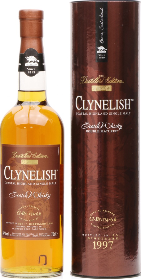 Clynelish 1997 The Distillers Edition Oloroso Sherry Wood 46% 700ml