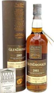 Glendronach 2003 Single Cask #2545 The Nectar Belgium 56.6% 700ml