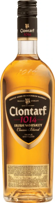 Clontarf 1014 Classic Blend Charred Oak Bourbon Casks 40% 750ml