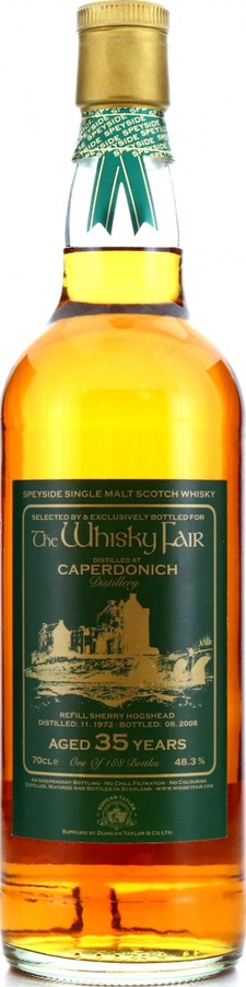 Caperdonich 1972 WF Refill Sherry Hogshead 48.3% 700ml