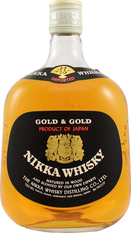 Nikka Gold & Gold 40% 750ml