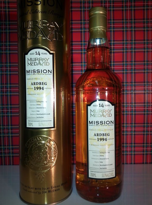 Ardbeg 1994 MM Mission Gold Series Sherry Amarone Casks 53.7% 700ml