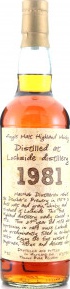 Lochside 1981 TI Handwritten Label Refill Sherry 50.5% 700ml