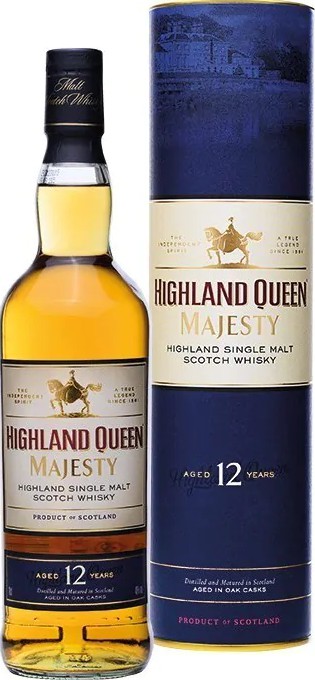 Highland Queen 12yo HQSW Majesty Highland Single Malt Oak Casks 40% 700ml