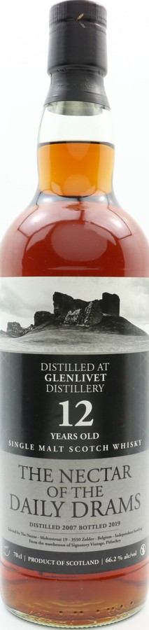 Glenlivet 2007 DD The Nectar of the Daily Drams First Fill Sherry Hogshead #900184 66.2% 700ml