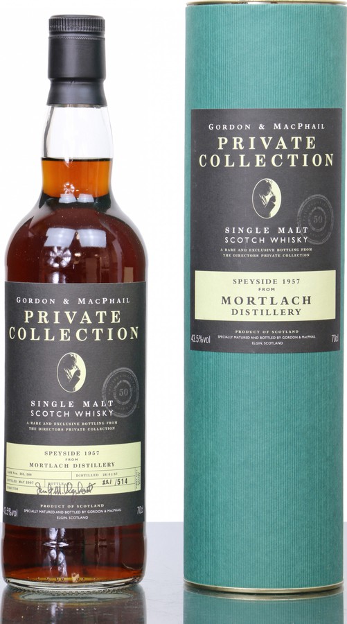 Mortlach 1957 GM Private Collection 1st Fill Sherry Butts 585 + 586 43.5% 700ml