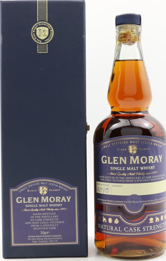 Glen Moray 2006 Hand Bottled at the Distillery 1st Fill Sherry Cask #3390 61.7% 700ml