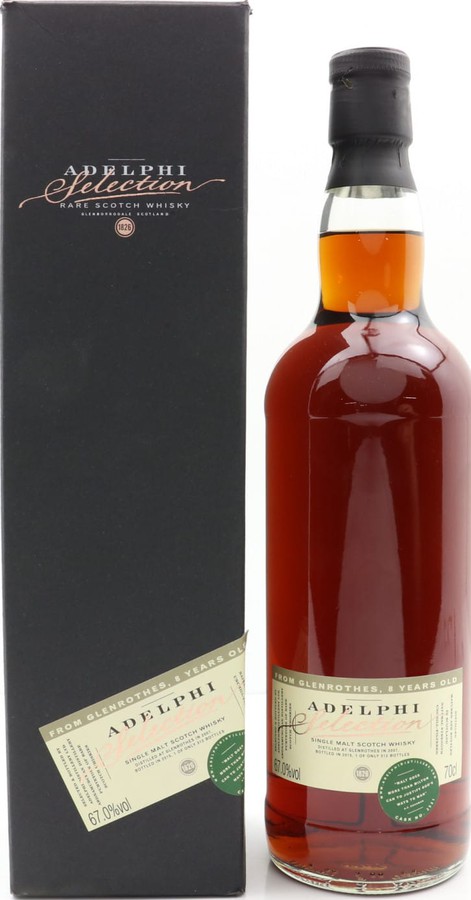 Glenrothes 2007 AD Selection #3531 67% 700ml