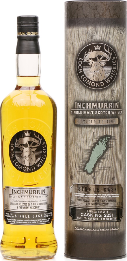 Inchmurrin 2004 Single Cask Bourbon #2231 50.3% 700ml