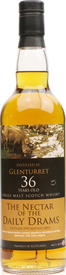 Glenturret 1977 DD The Nectar of the Daily Drams Ex-Bourbon Cask 48.6% 700ml