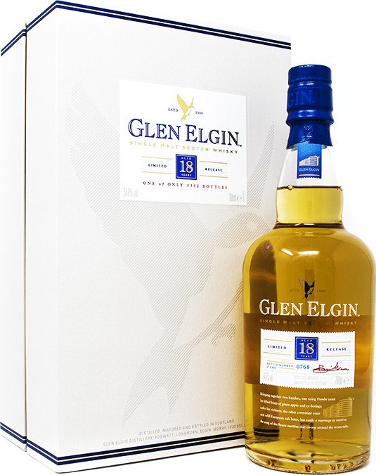 Glen Elgin 1998 Diageo Special Releases 2017 18yo Ex-Bodega European Oak Butts 54.8% 700ml