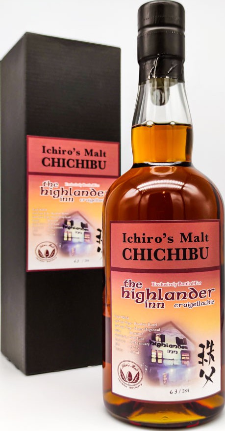 Chichibu 2010 Ichiro's Malt The Highlander Inn #2634 59.7% 700ml