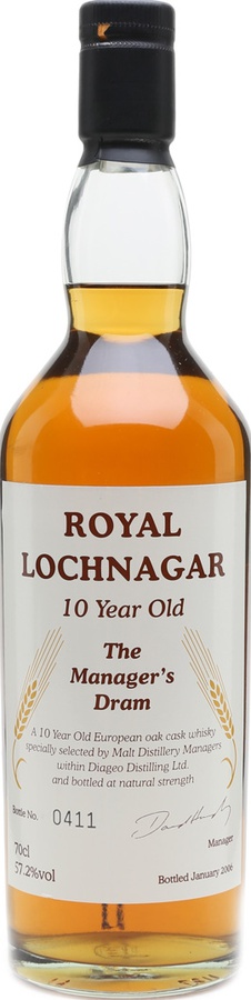 Royal Lochnagar 10yo The Manager's Dram 57.2% 700ml
