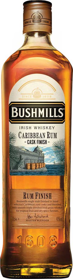Bushmills Caribbean Rum Cask Finish 40% 700ml