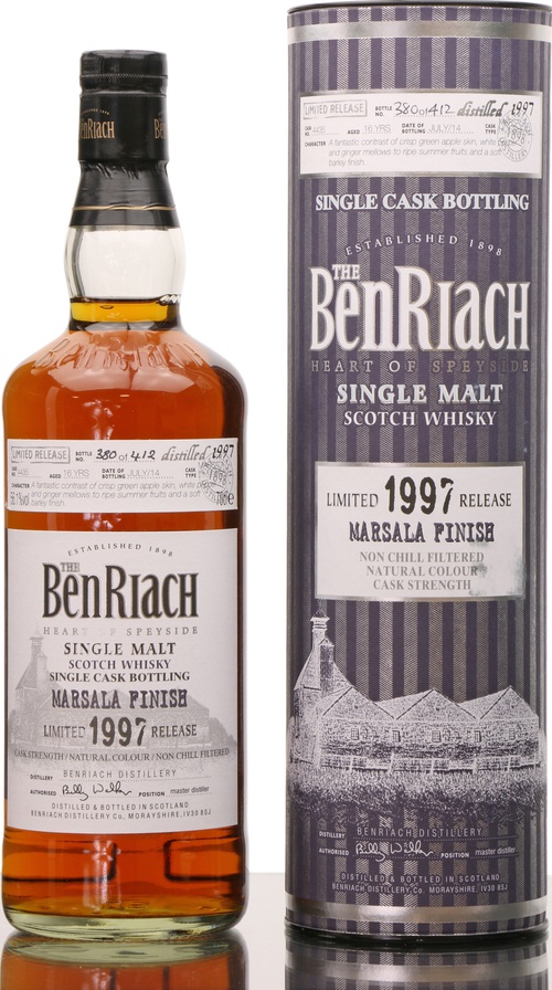 BenRiach 1997 Single Cask Bottling Batch 11 #4435 56.1% 700ml