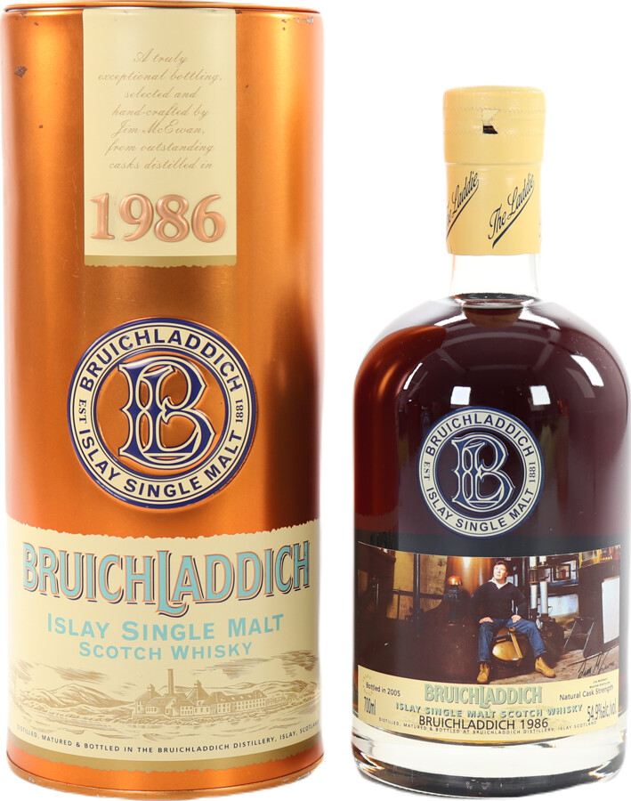 Bruichladdich 1986 Fresh Sherry Butt 54.9% 700ml