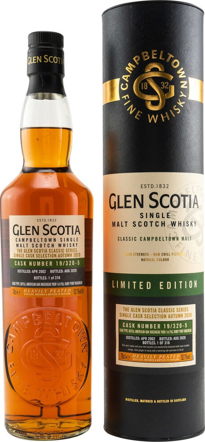 Glen Scotia 2002 19/320-5 52.1% 700ml