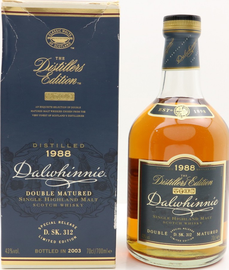Dalwhinnie 1988 The Distillers Edition 43% 700ml