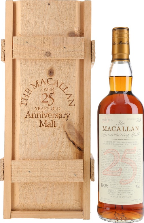 Macallan 1975 The Anniversary Malt Sherry Oak 43% 700ml