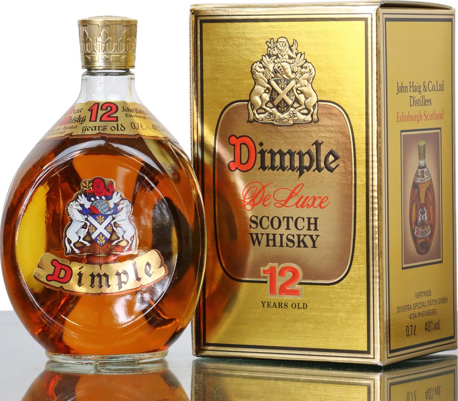 Dimple 12yo DeLuxe Scotch Whisky 40% 700ml
