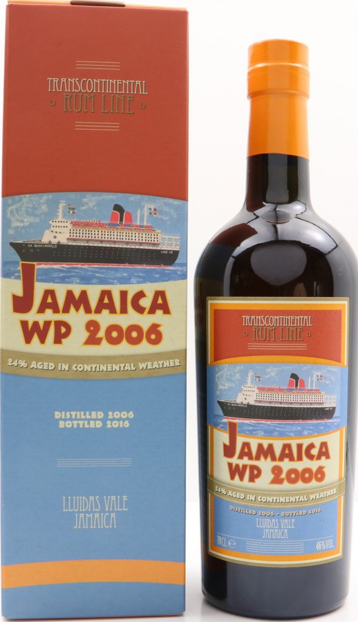 Transcontinental Rum Line 2006 WP Jamaica Line #2 10yo 46% 700ml