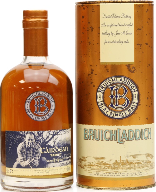 Bruichladdich 1989 Cairdean Family Refill Sherry 46% 500ml