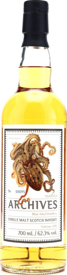 Blair Athol 2015 Arc Squids from Belgium First Fill Koval Bourbon #900129 Klubb23 62.3% 700ml