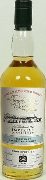 Imperial 1996 ElD The Single Malts of Scotland 23yo Bourbon Barrel #18 48.3% 700ml