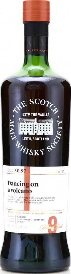 Glenrothes 2007 SMWS 30.97 Dancing on A volcano 64.7% 700ml