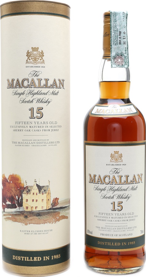 Macallan 1985 15yo Sherry Oak Casks 43% 700ml