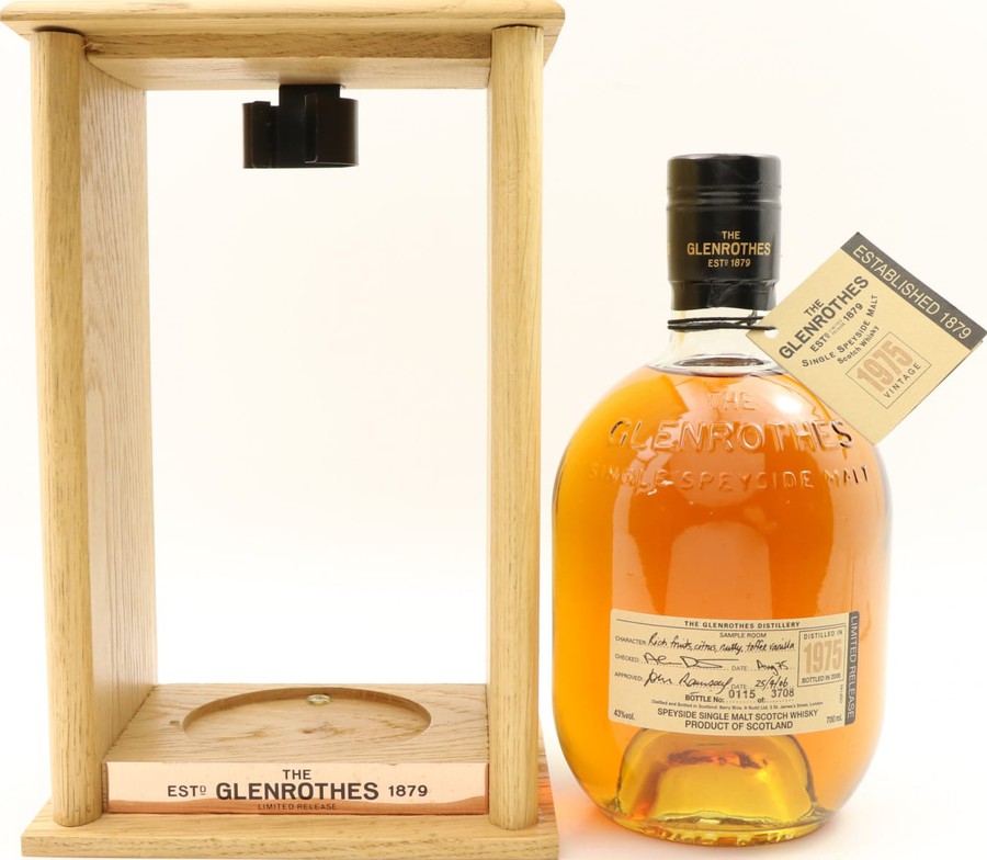 Glenrothes 1975 Limited Release 43% 700ml