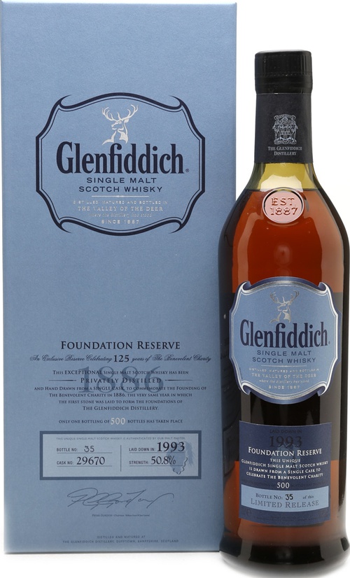 Glenfiddich 1993 Foundation Reserve 17yo #29670 50.8% 700ml