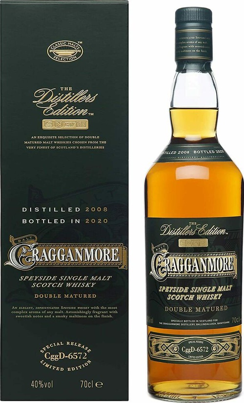 Cragganmore 2008 The Distillers Edition 40% 700ml