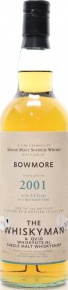 Bowmore 2001 TWhm The Whiskyman Bourbon Cask 50.6% 700ml