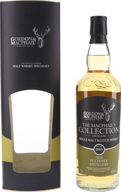 Old Pulteney 2005 GM The MacPhail's Collection 1st Fill Bourbon Barrel 43% 700ml