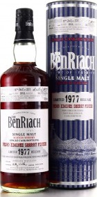 BenRiach 1977 Single Cask Bottling Batch 7 #1033 52.2% 700ml