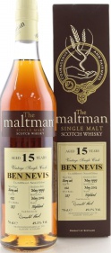 Ben Nevis 1999 MBl The Maltman Sherry Cask #122 49.1% 700ml
